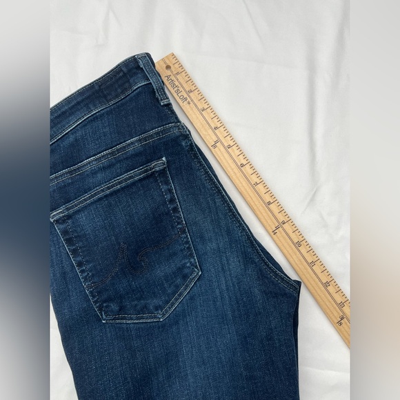 AG Adriano Goldschmied The Prima Crop Jeans Women's Size: 26 Blue Mid Rise - Picture 13 of 16